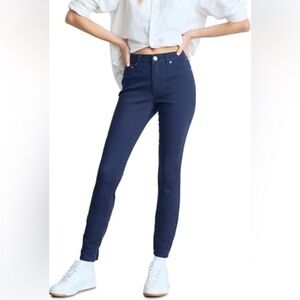 💜 Buffalo Faith Skinny Mid Rise Stretch Super Skinny Blue Jeans Size 29